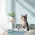 Bottiglia d&#39;acqua siliconica piegabile per animali domestici gatti
